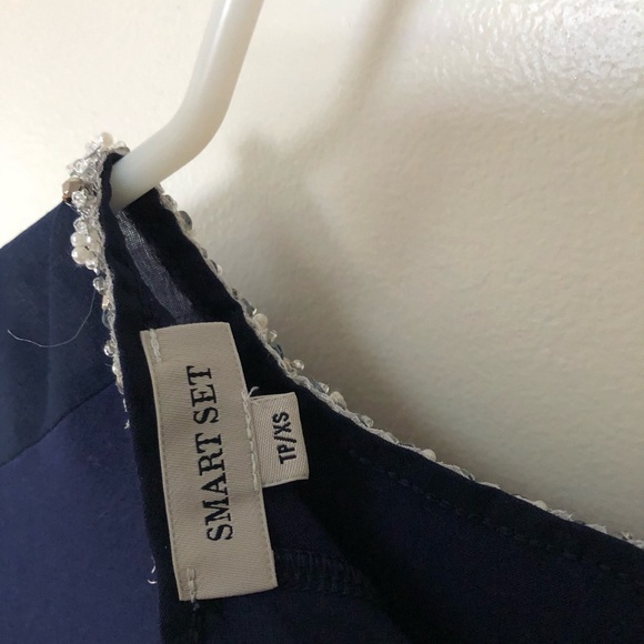 Smart set blue top - Picture 4 of 5